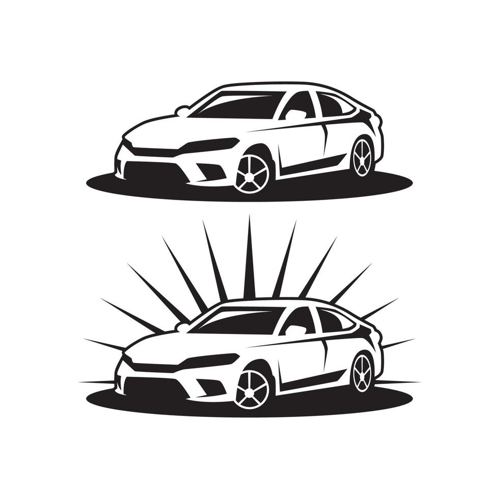 super car Pro Vector logo design