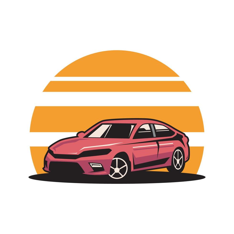 diseño de logotipo de vector de coche superdeportivo