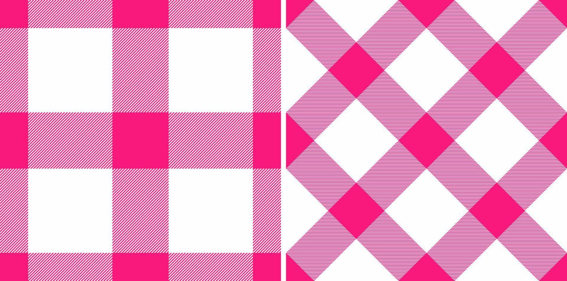 Pattern textile seamless. Tartan check background. Fabric texture plaid vector. vector