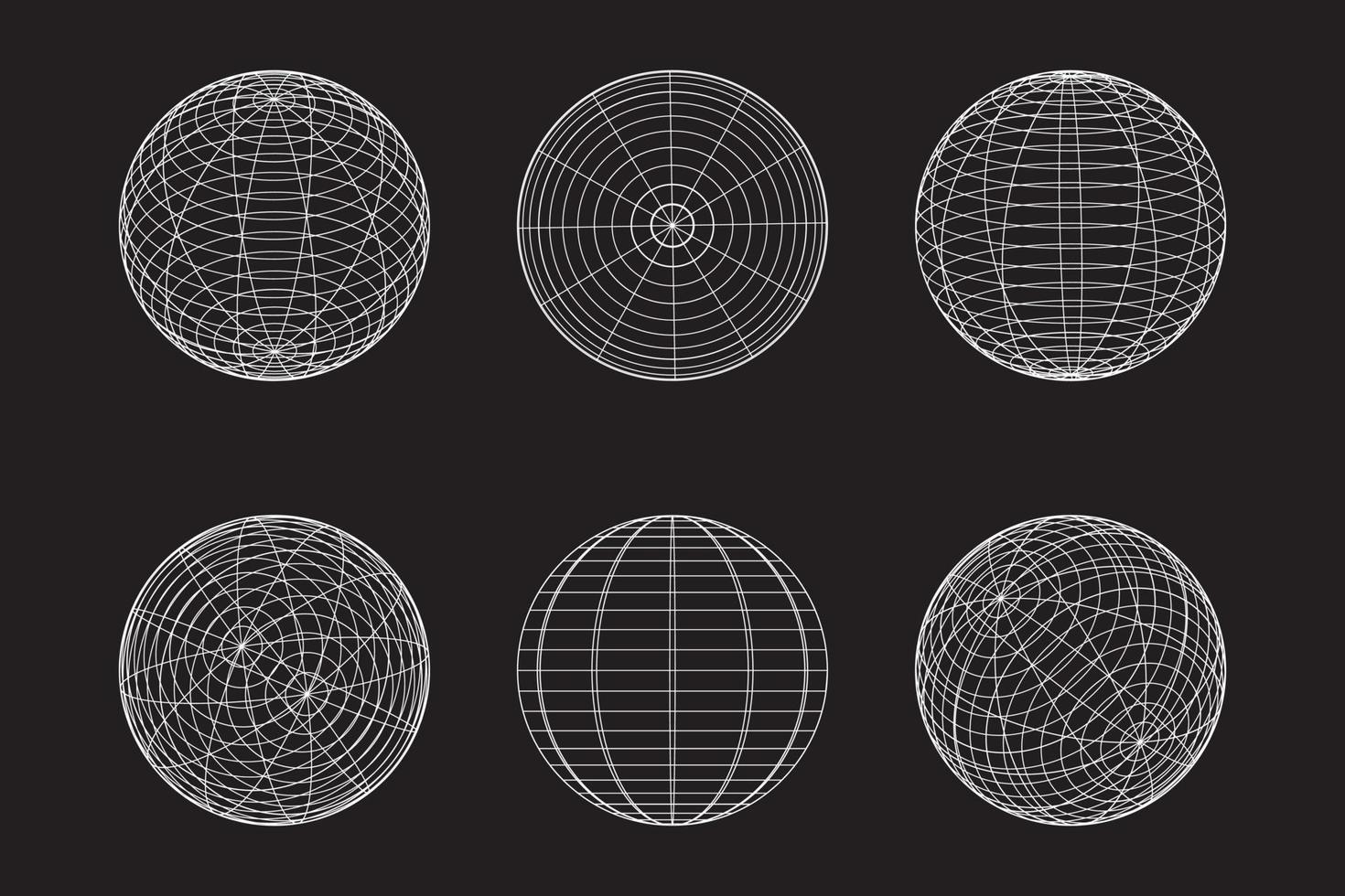 forma geométrica de esfera diseño 3d en estilo tecnológico. Ilustración de vector de círculo abstracto.