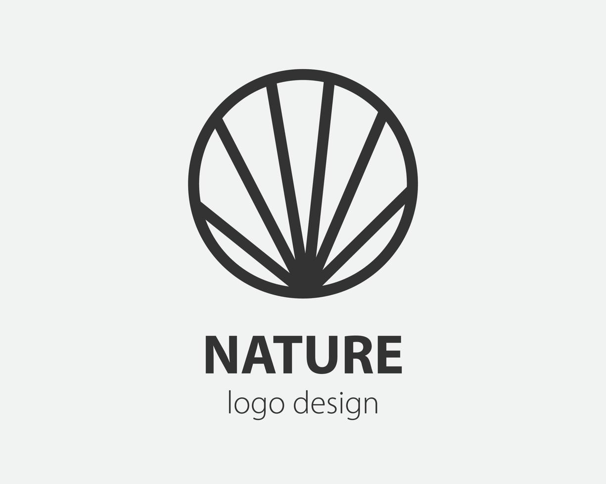 Abstract logo design.Vector logo template. vector