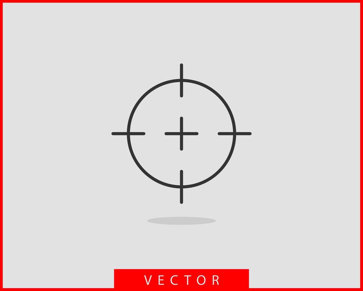vector icono de destino