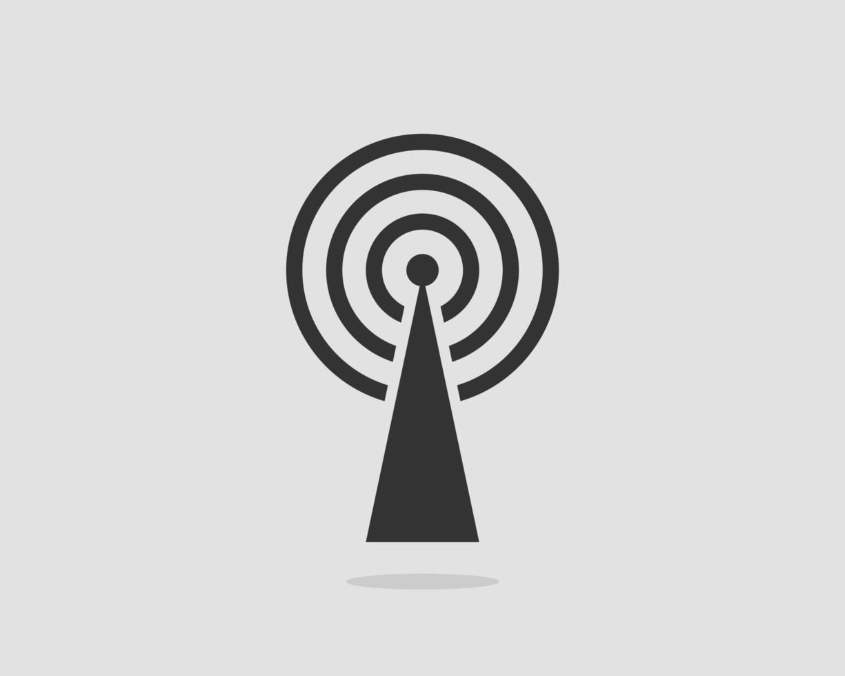 Free wi fi icon. Connection zone wifi vector symbol. Radio waves signal.