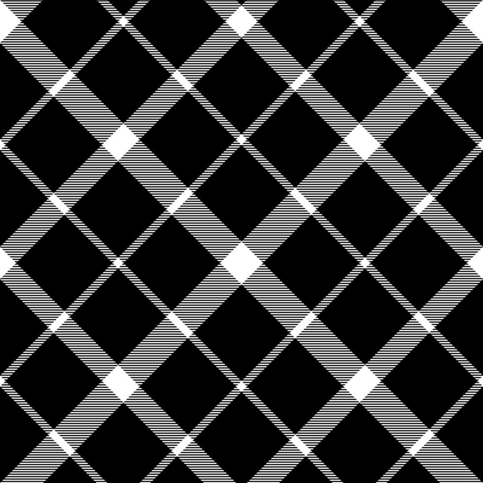 Tartan clan flower of scotland black seamless fabric texture vector
