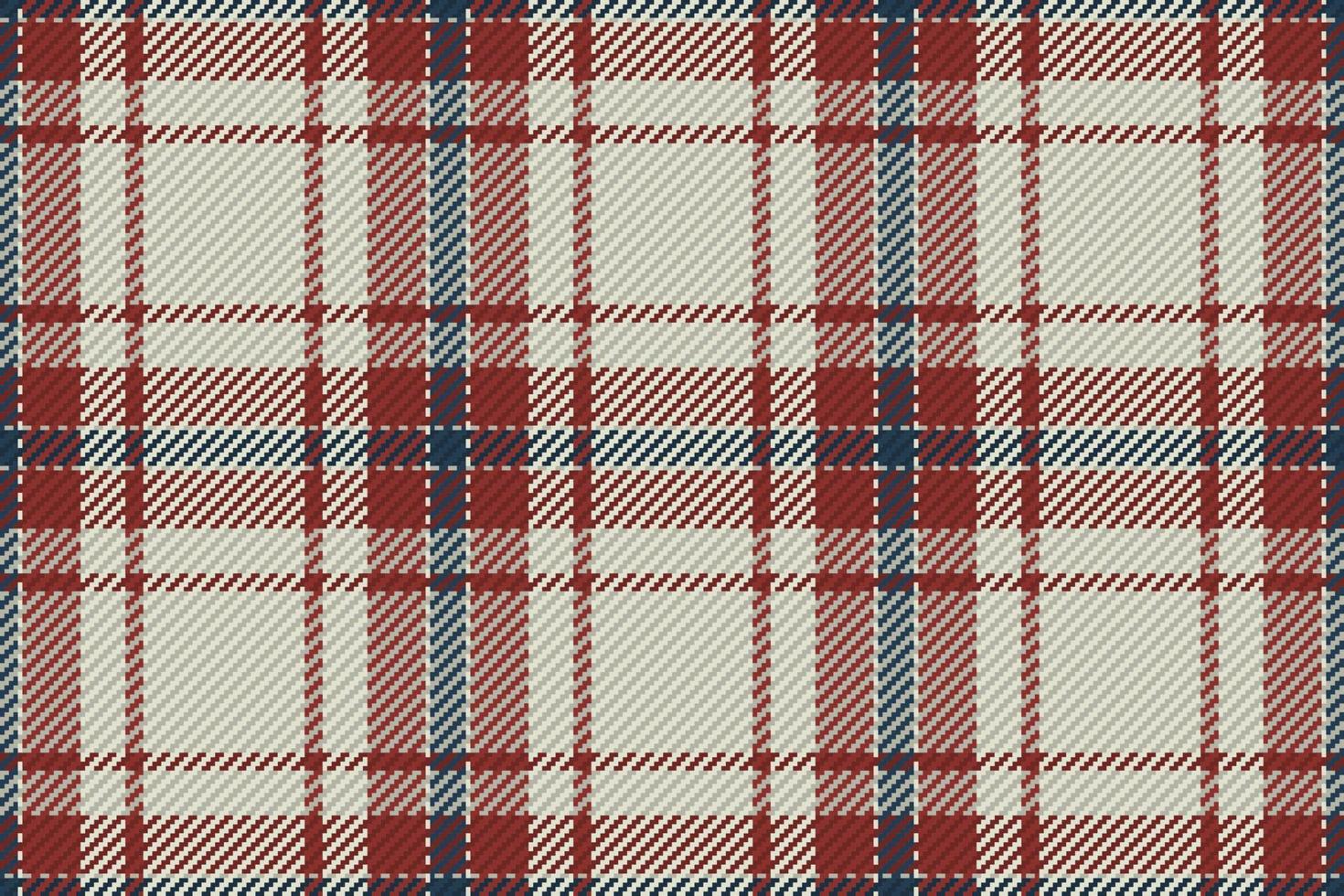 Seamless pattern of scottish tartan plaid. Repeatable background with check fabric texture. Vector backdrop striped textile print.