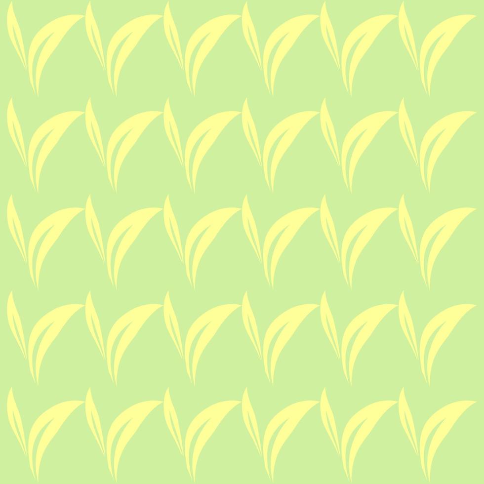 Abstract background vector design with leaf ornament pattern