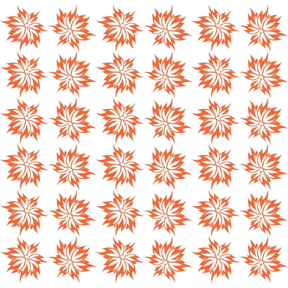 Abstract background vector design with pattern from flowers
