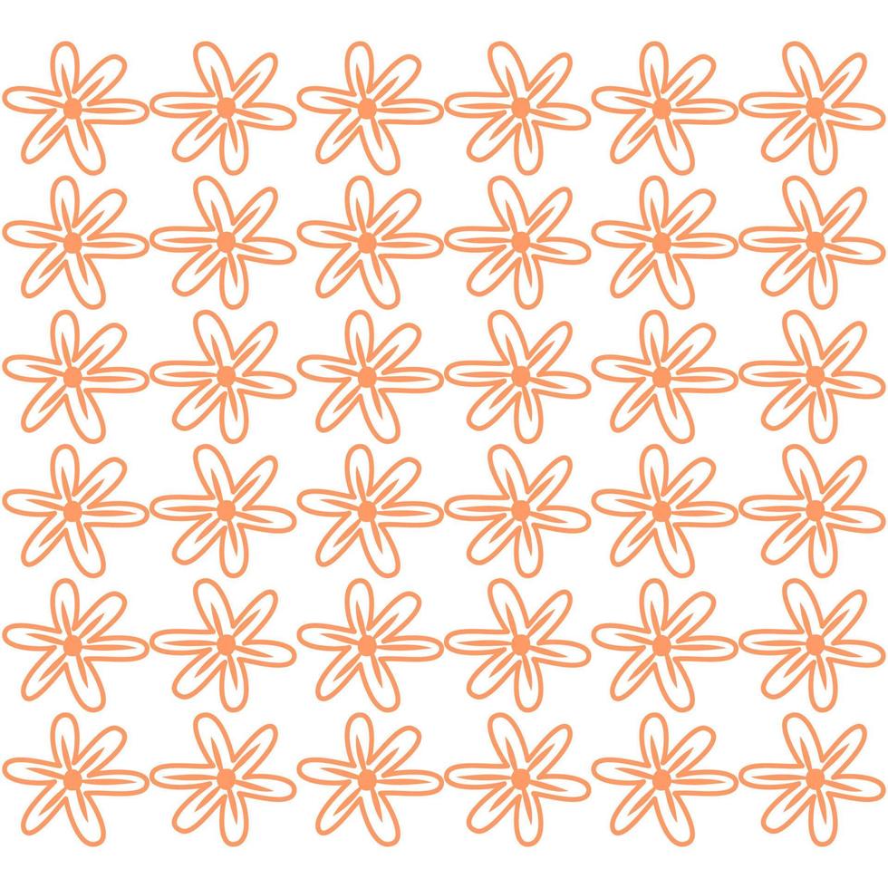 Abstract background vector design with pattern from flowers