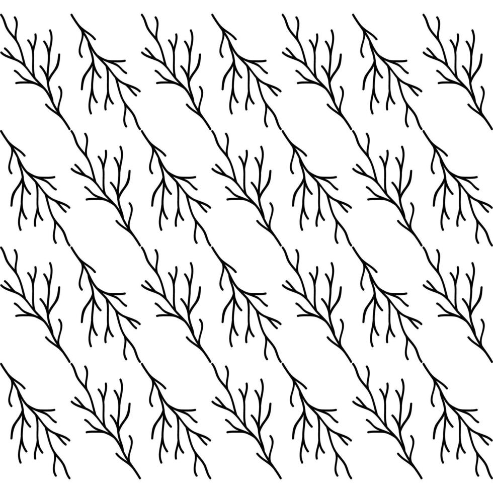 diseño de vector de fondo con patrón de flores de hierba