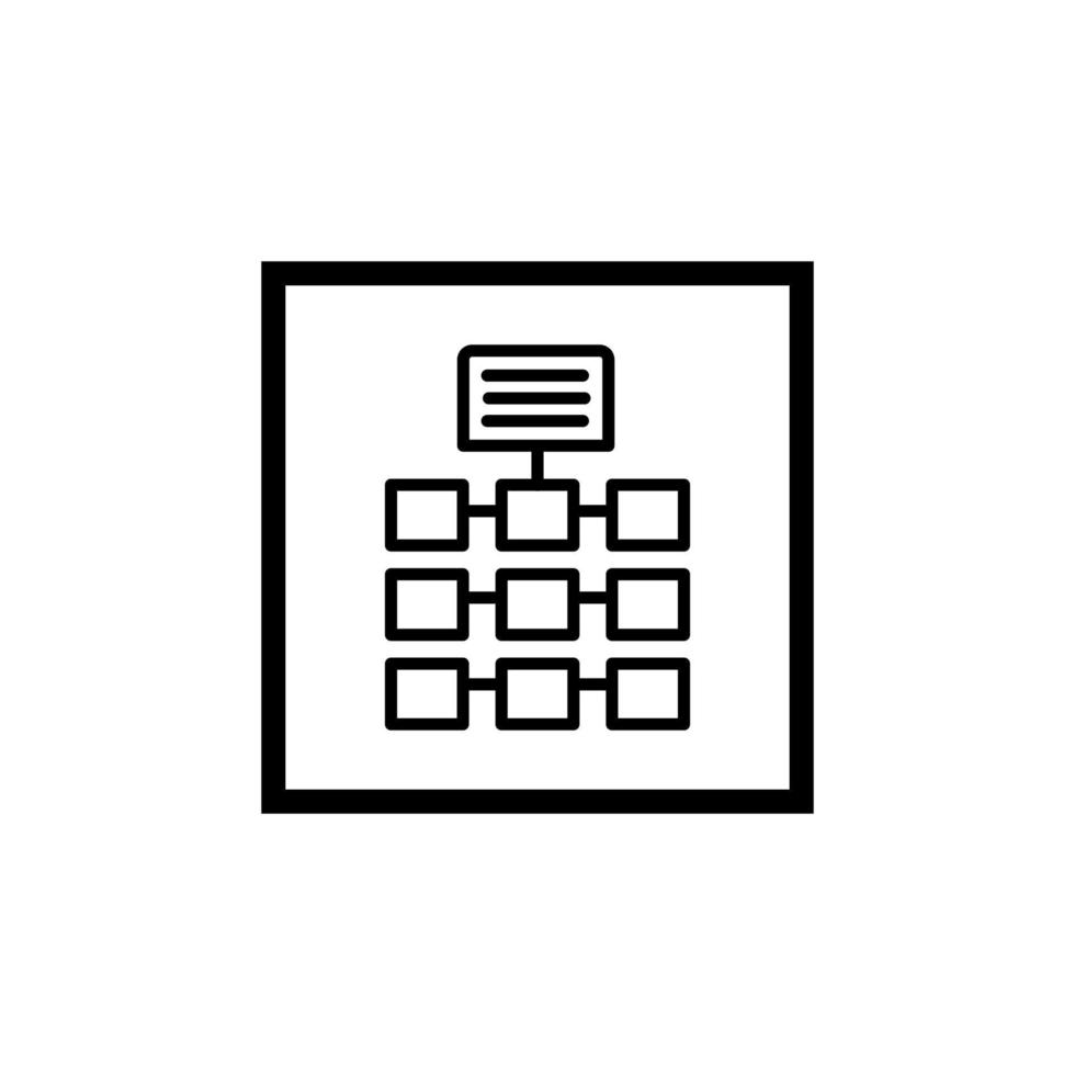 Computer network icon vector design