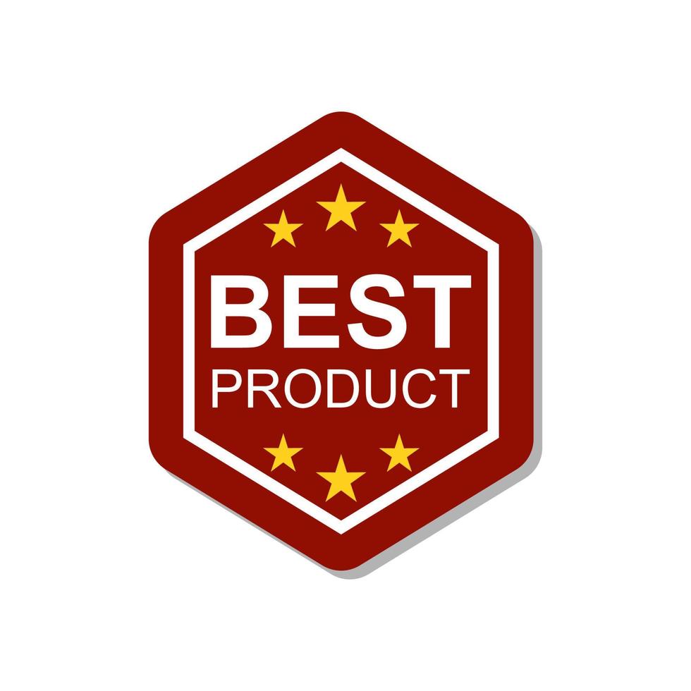 Vector design for the best product promotion banner