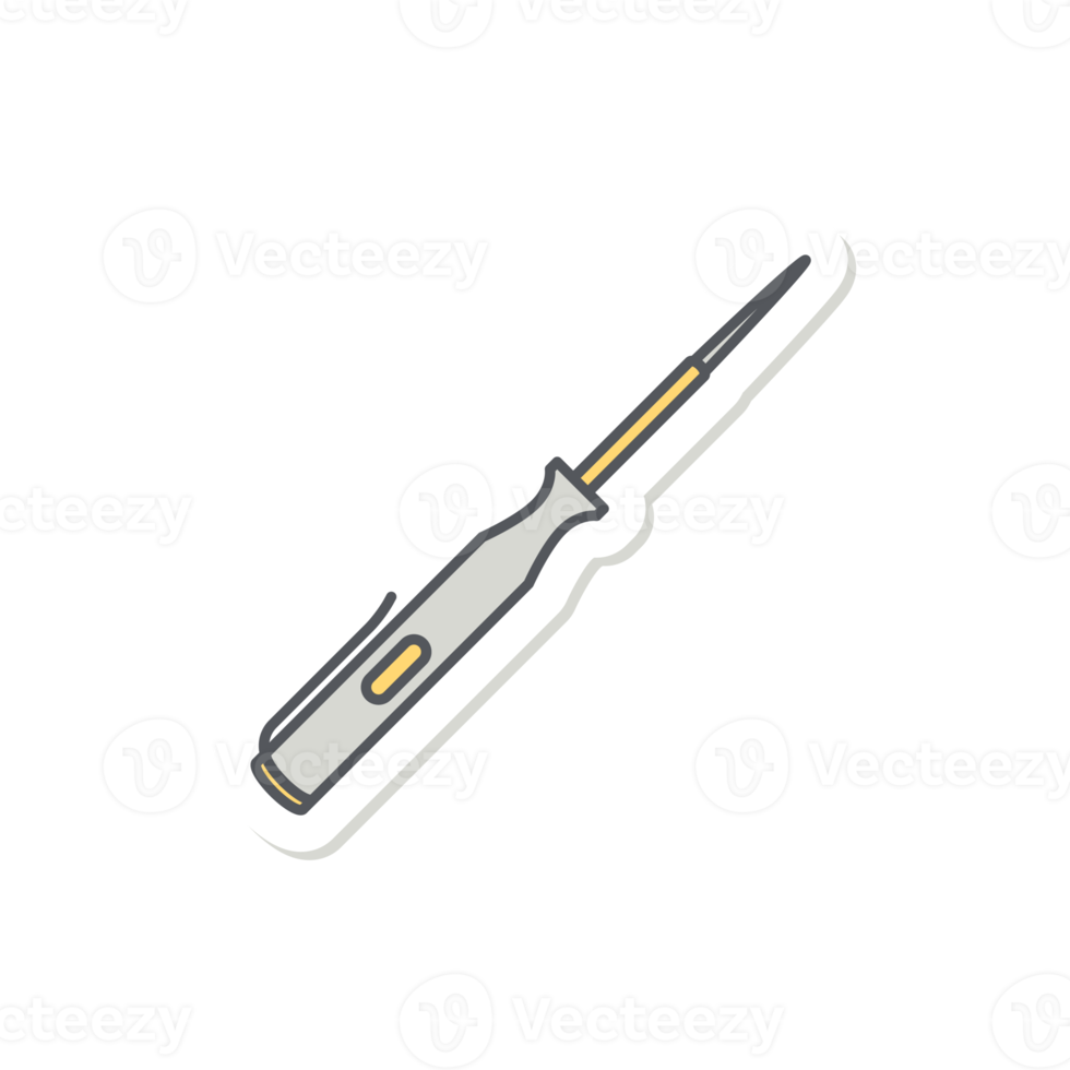 Testpen Construction Tools Equipment Device Icon Set Collection Sticker png