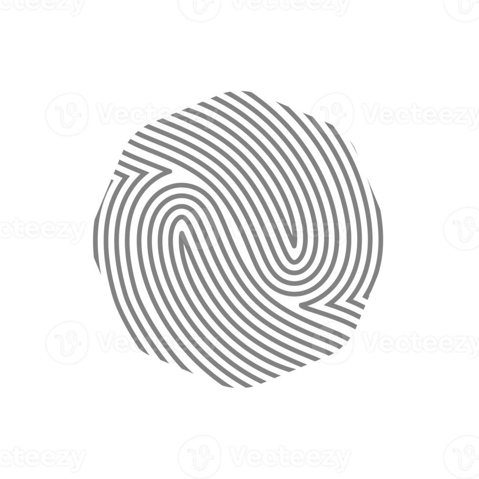 esthetisch vingerafdruk rustiek biologisch blobs vorm verzameling png