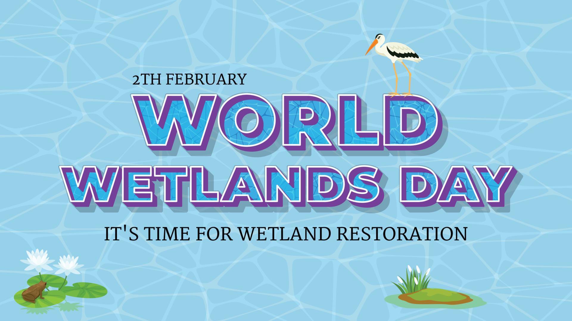 World Wetlands Day Editable Banner template 17171655 Vector Art at Vecteezy