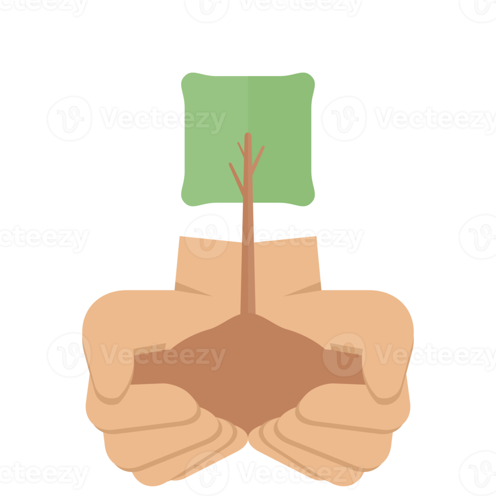 donner la main planter des arbres activités protection de l'environnement png