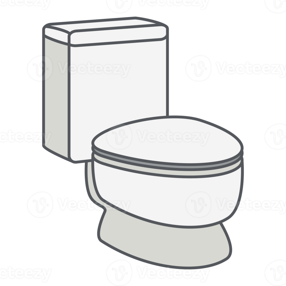 Toilet Seat Bathroom Icon Collection Set Captivating png