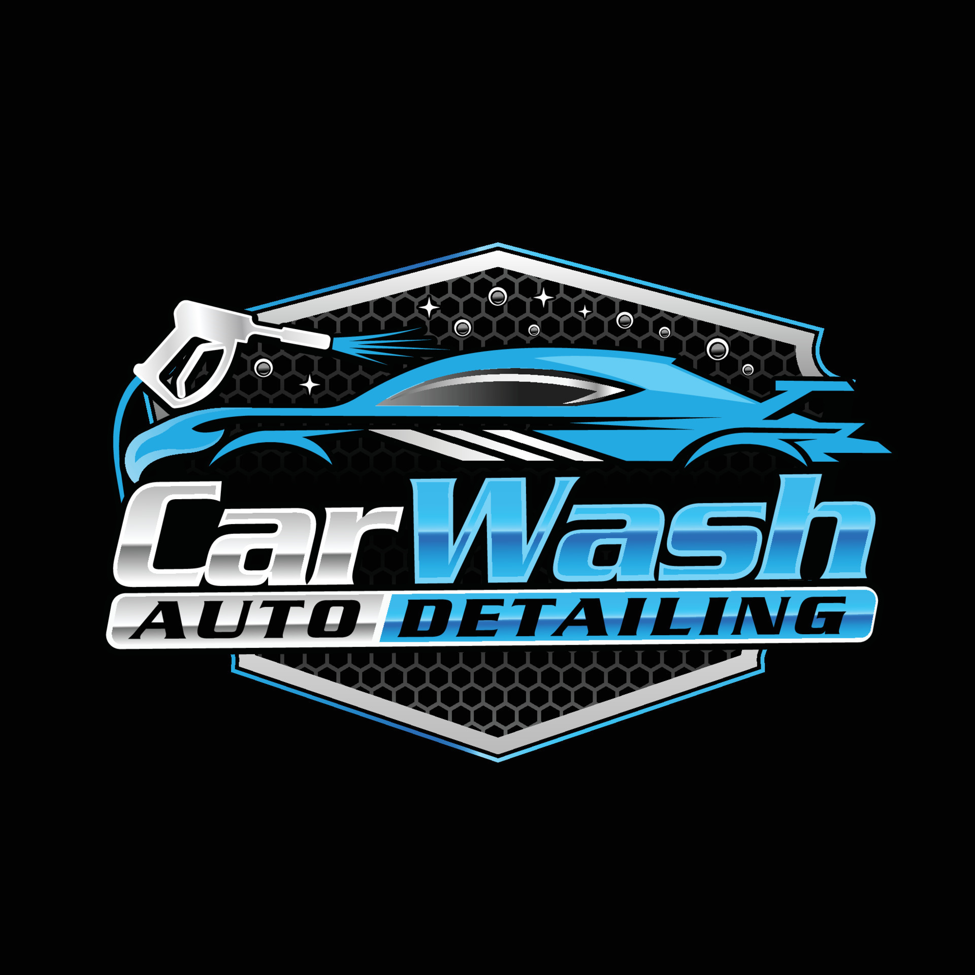 auto detailing car wash emblem logo vector illustration 21870835 Vector Art  at Vecteezy
