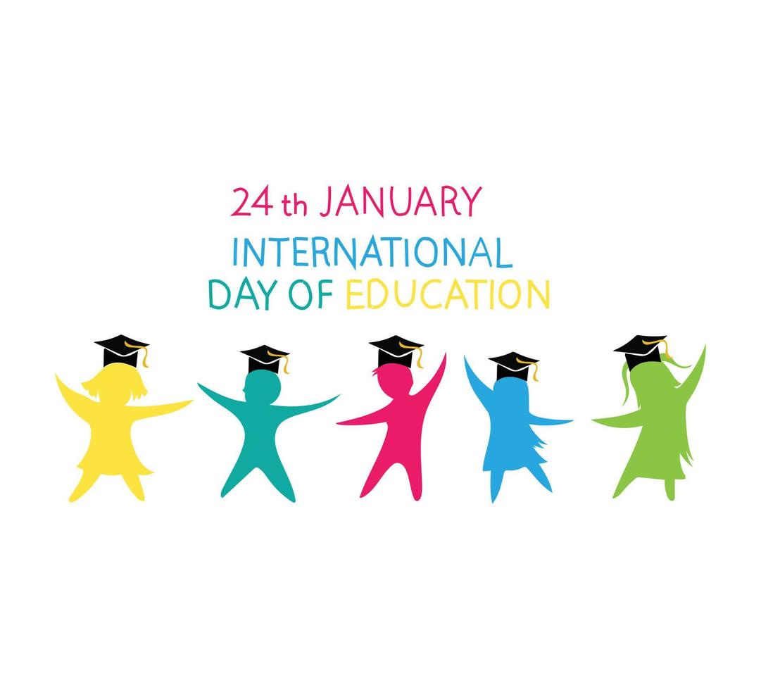 International Day of Education Vector illustration.