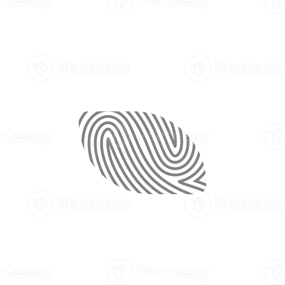Aesthetic Fingerprint Rustic Organic Blobs Shape Collection png