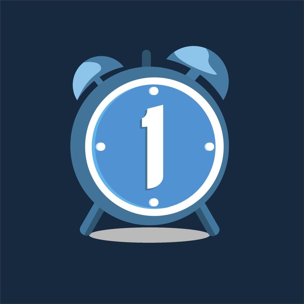 cute alarm clock vector. it is very good to be used as a sample clock
