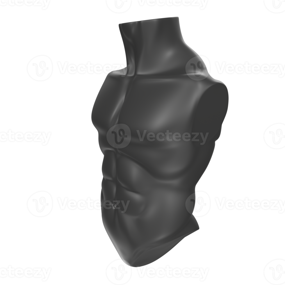 mannequin isolated on transparent background png