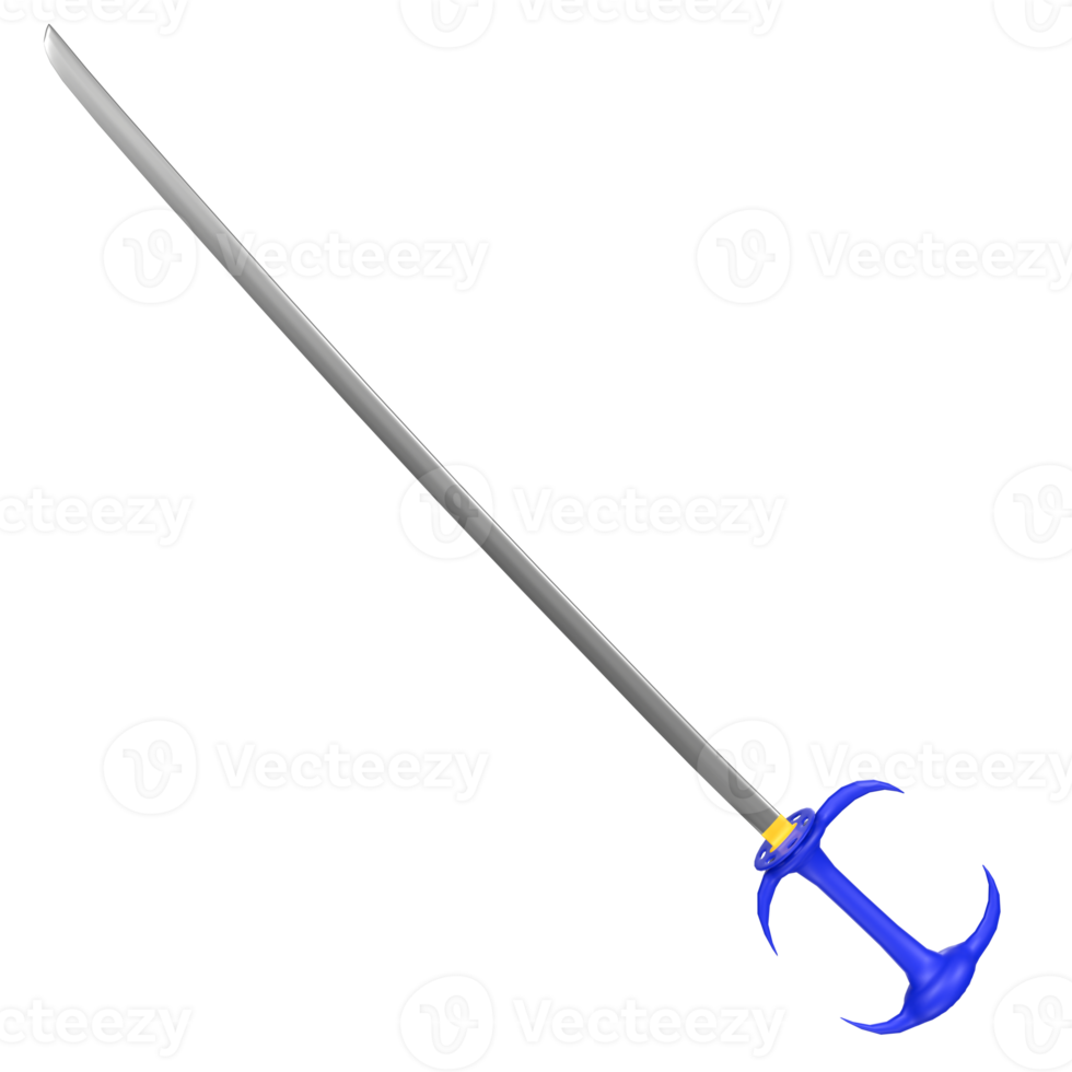 svärd isolerat på transparent bakgrund png