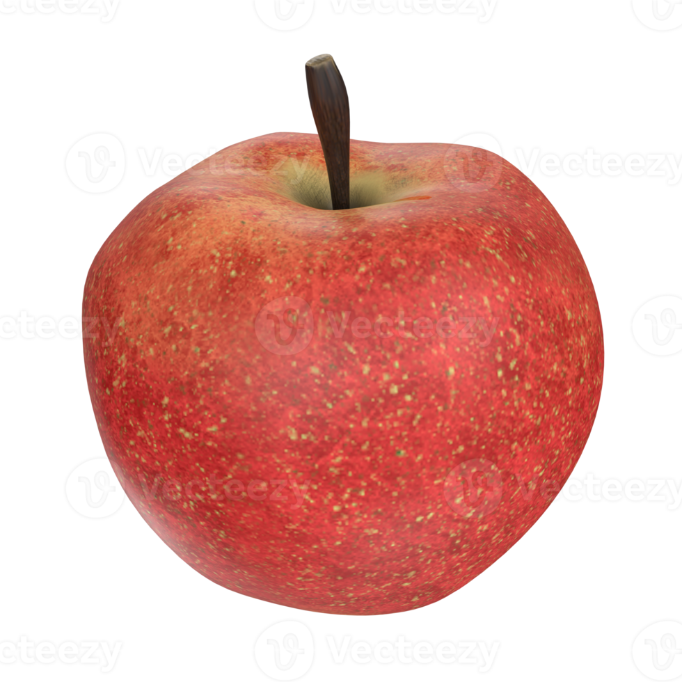 Apple fruit isolated on transparent png