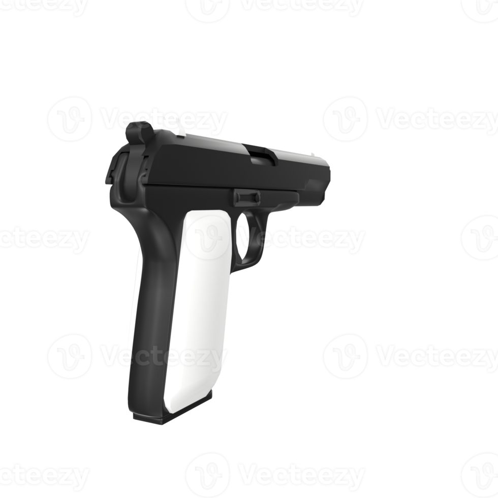 handgun isolated on transparent png