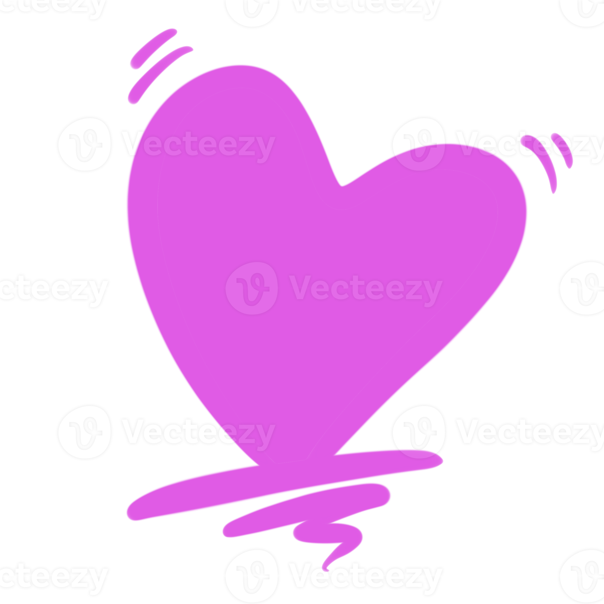 The draw heart png for valentine or love concept 17172628 PNG