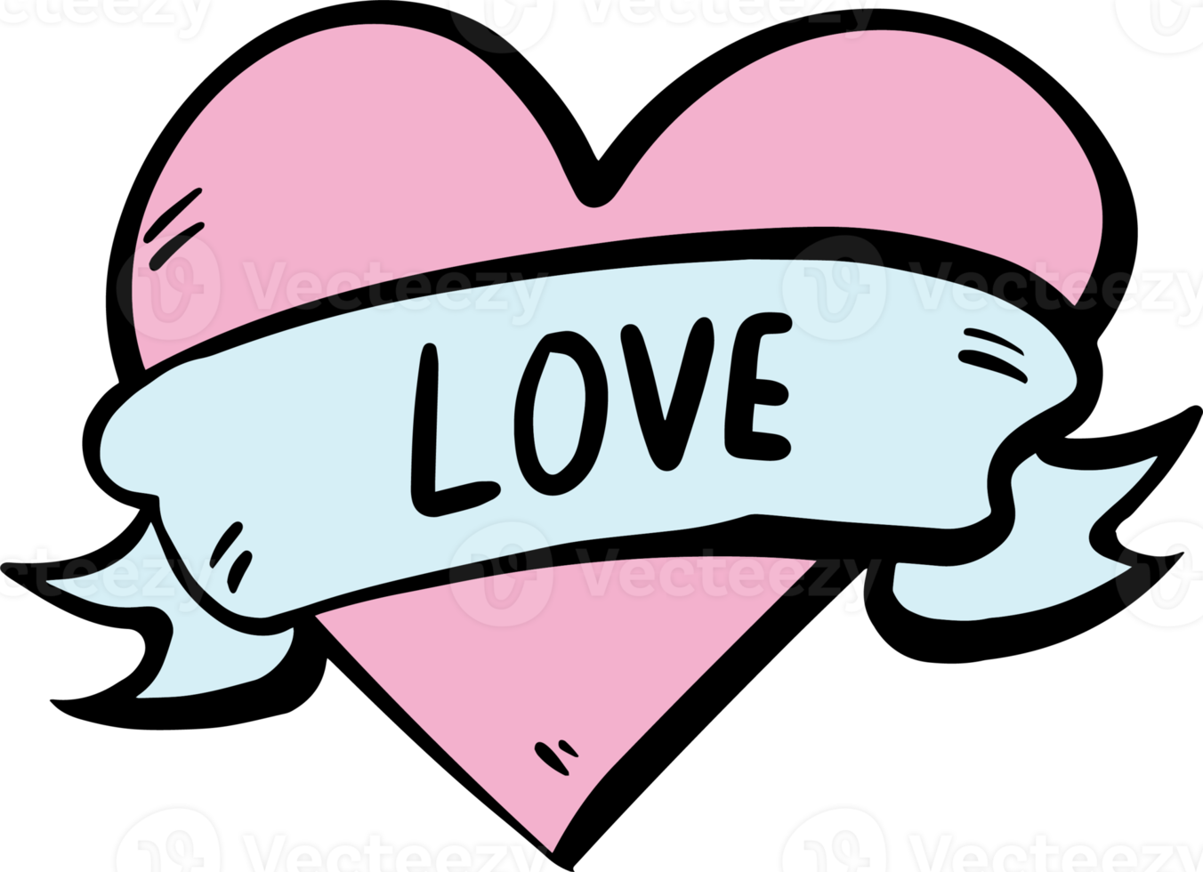 de teckning kärlek ikon för valentine begrepp png