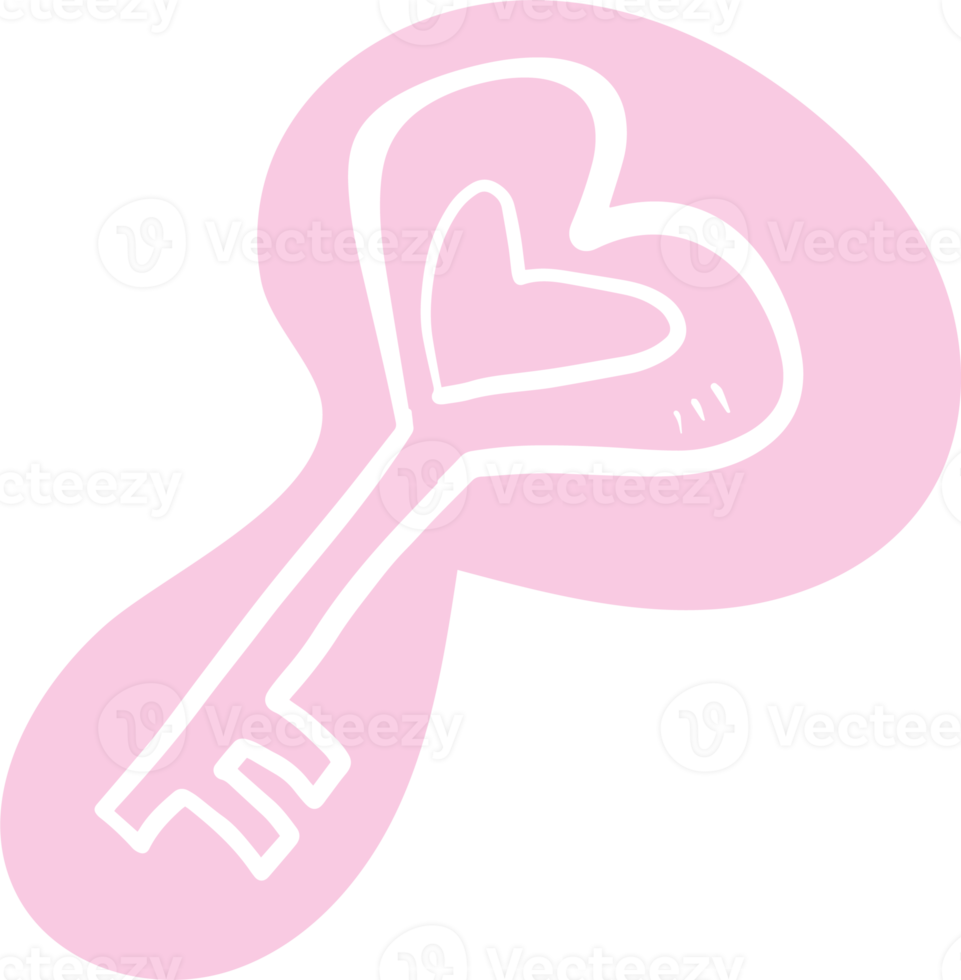 The drawing  love icon for valentine concept png