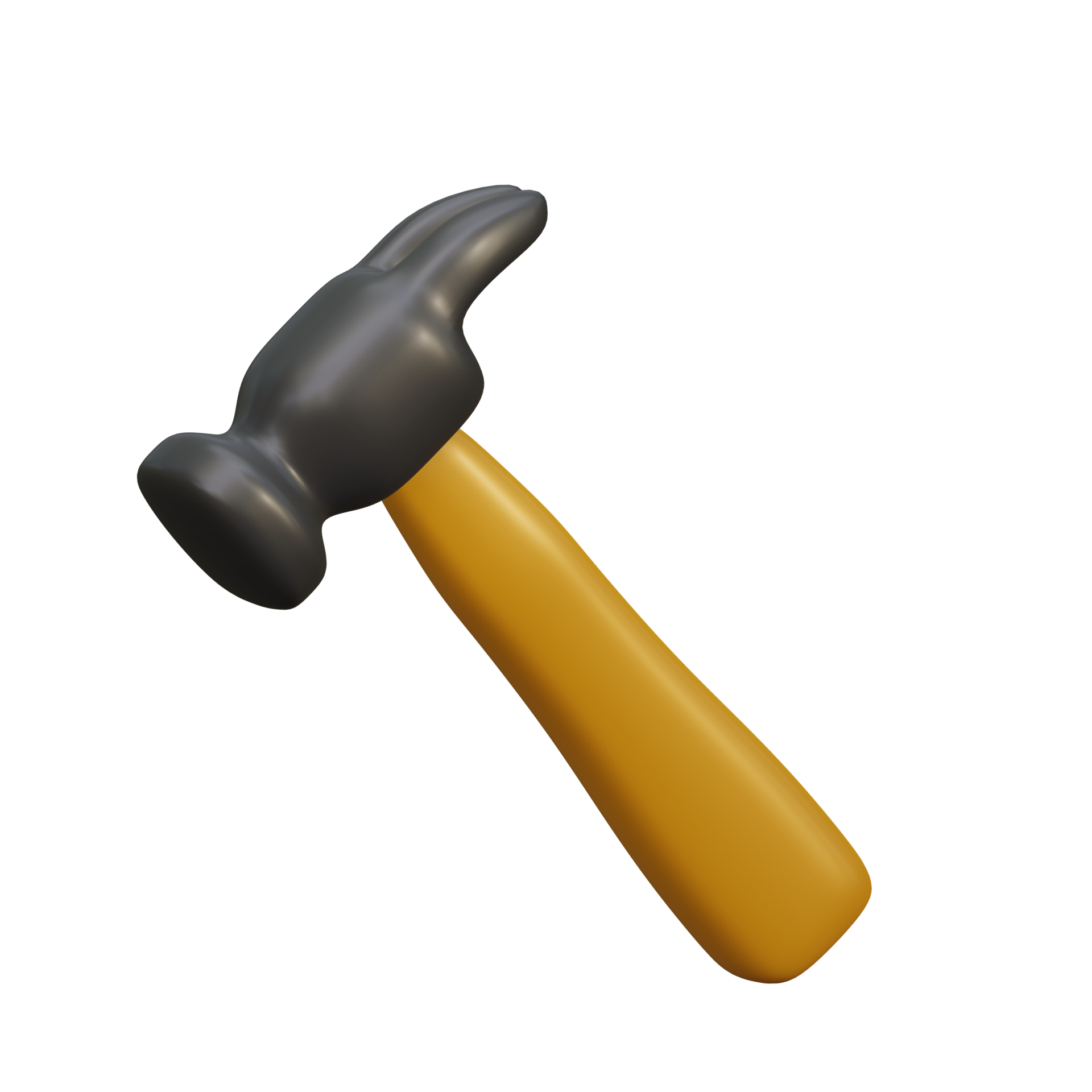Free Hammer 3D Icon 17172774 PNG with Transparent Background
