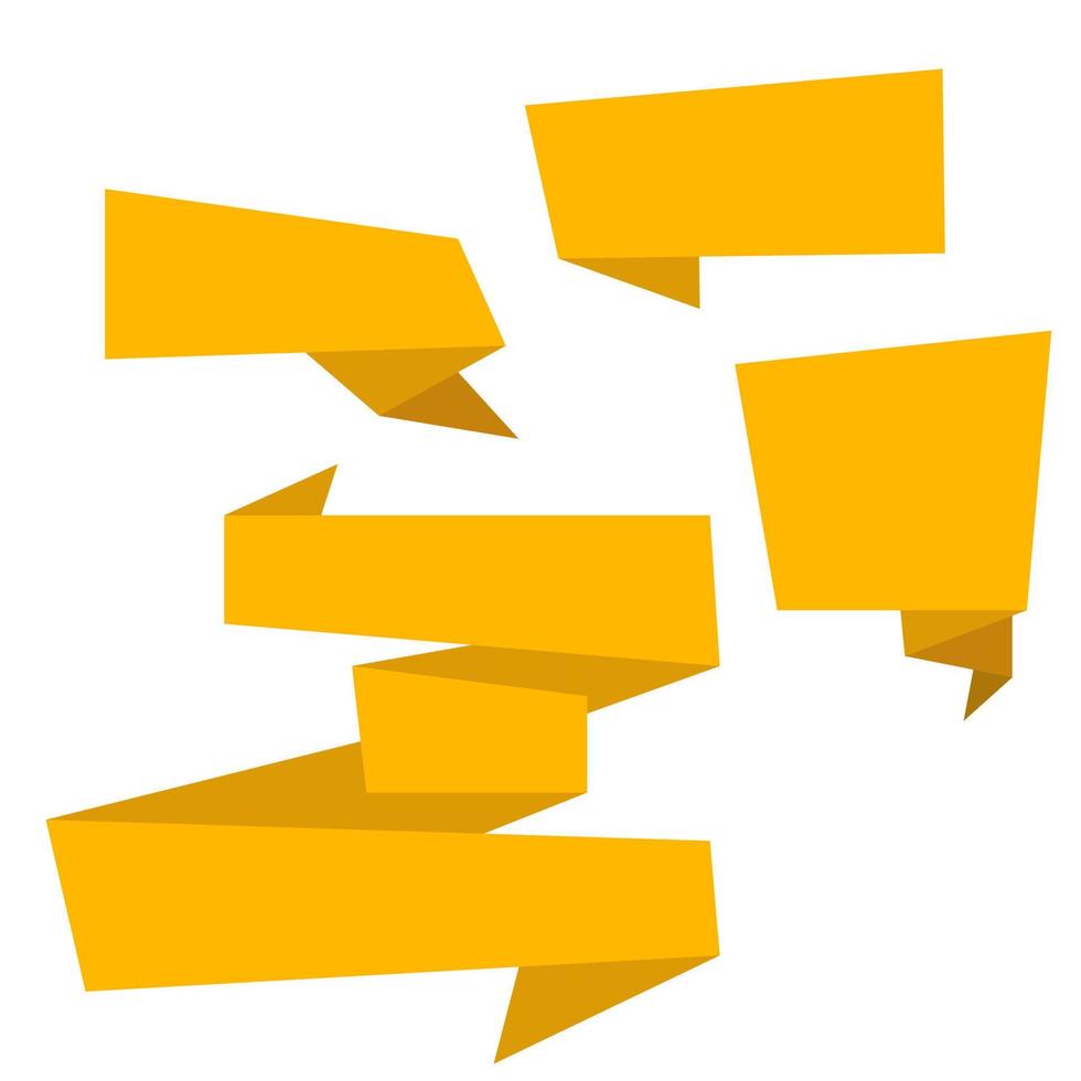 Empty bright speech bubbles and tapes installed with cartoon chat boxes of various shapes isolated on a white background. vector illustration