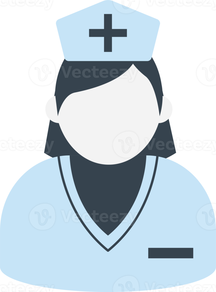 nurse icon medical flat icons elements png item