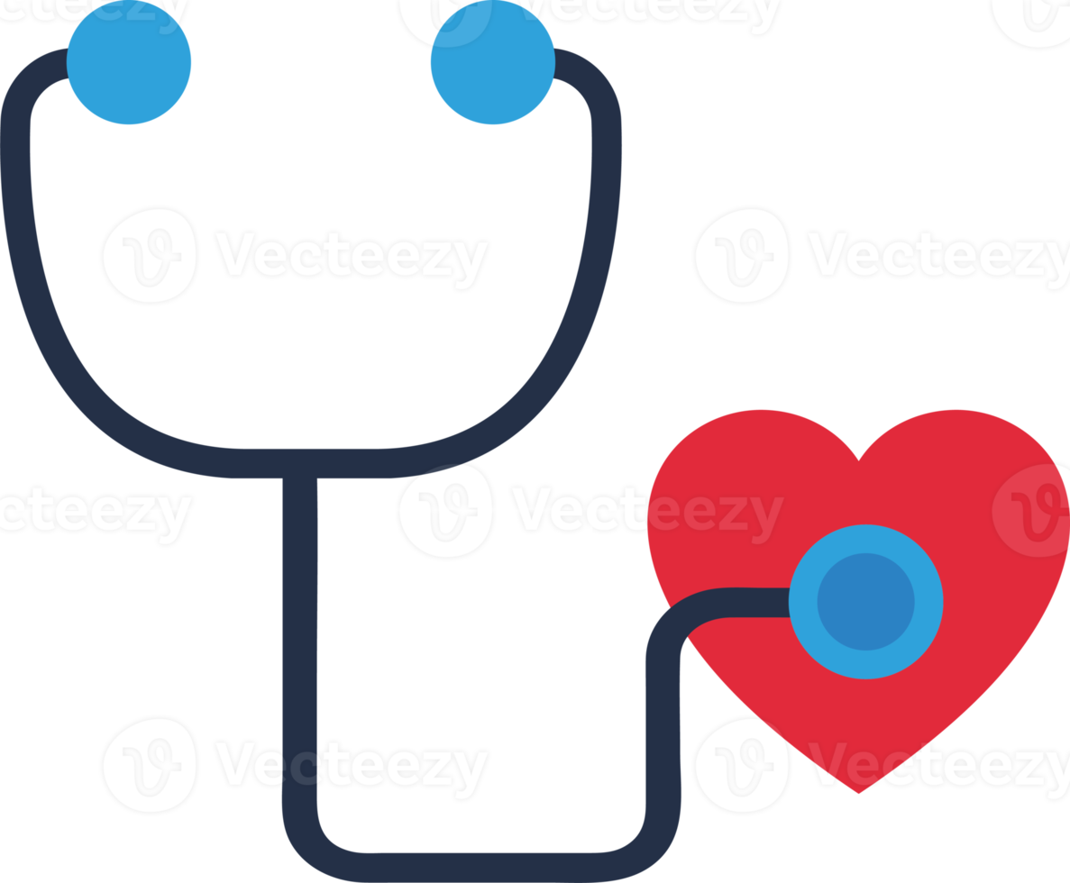 isolated stethoscope icon medical flat icons elements png item