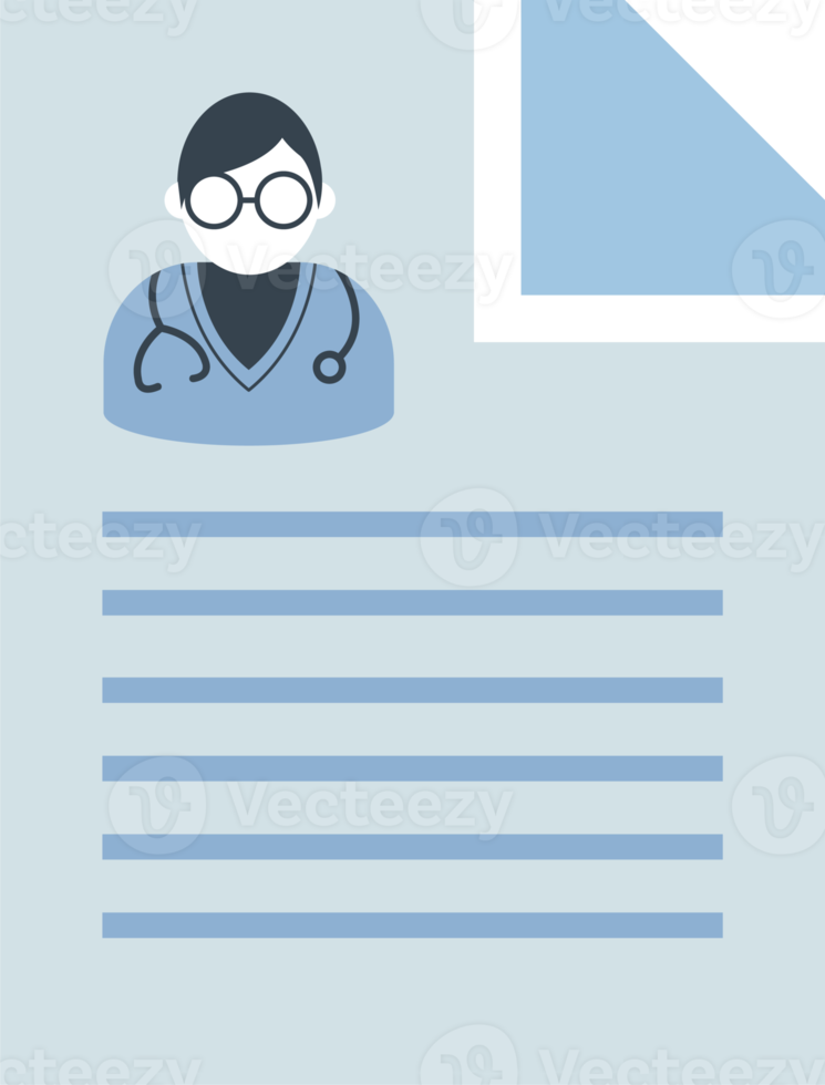 símbolo de iconos planos médicos png