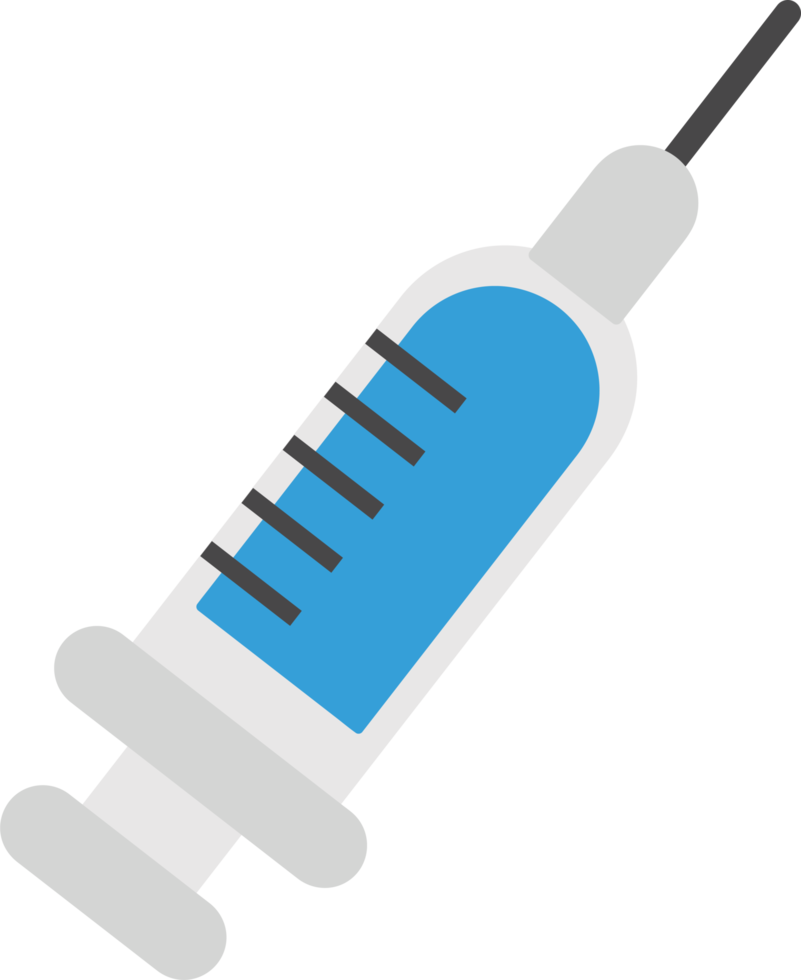 syringe medical flat icons elements png item