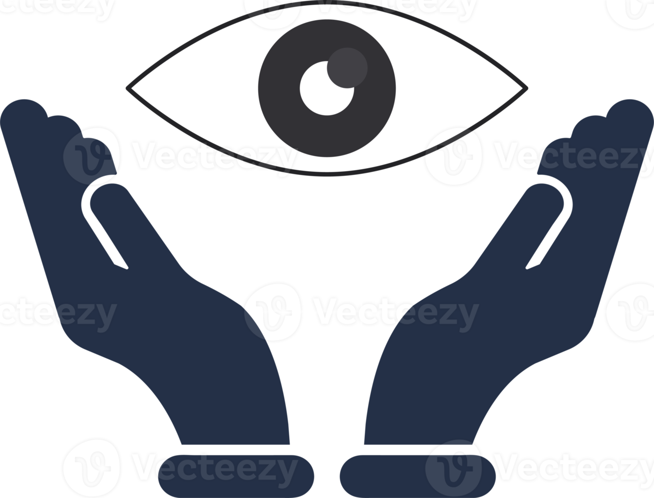 medical eye symbol flat icons design png