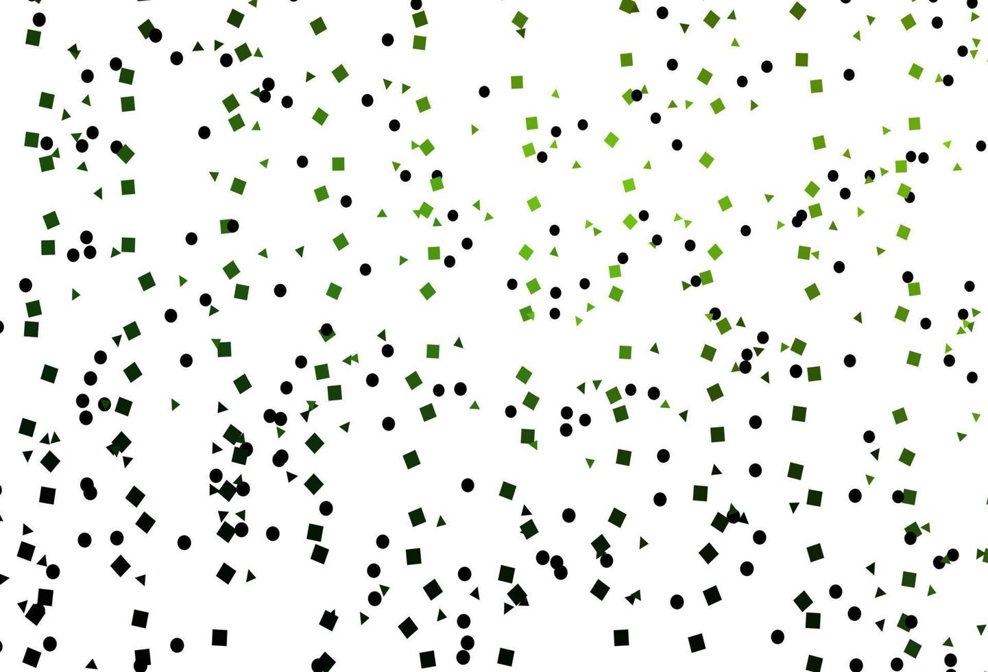 Light Green vector texture in poly style with circles, cubes.