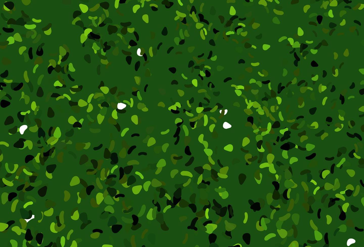 Light Green, Red vector pattern with chaotic shapes.