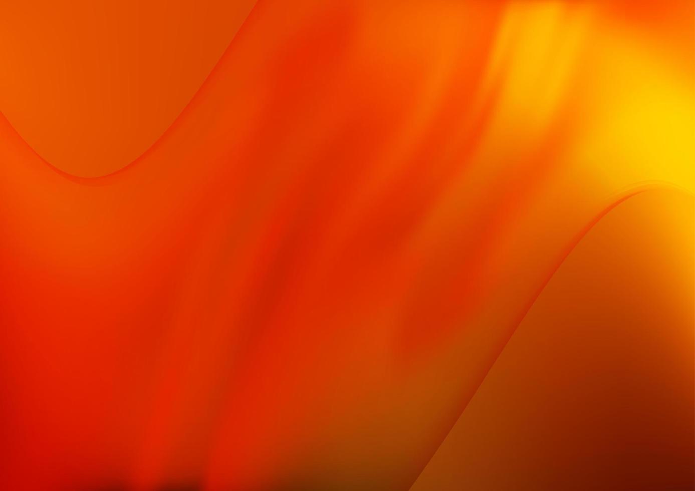 Light Yellow, Orange vector abstract bokeh pattern.