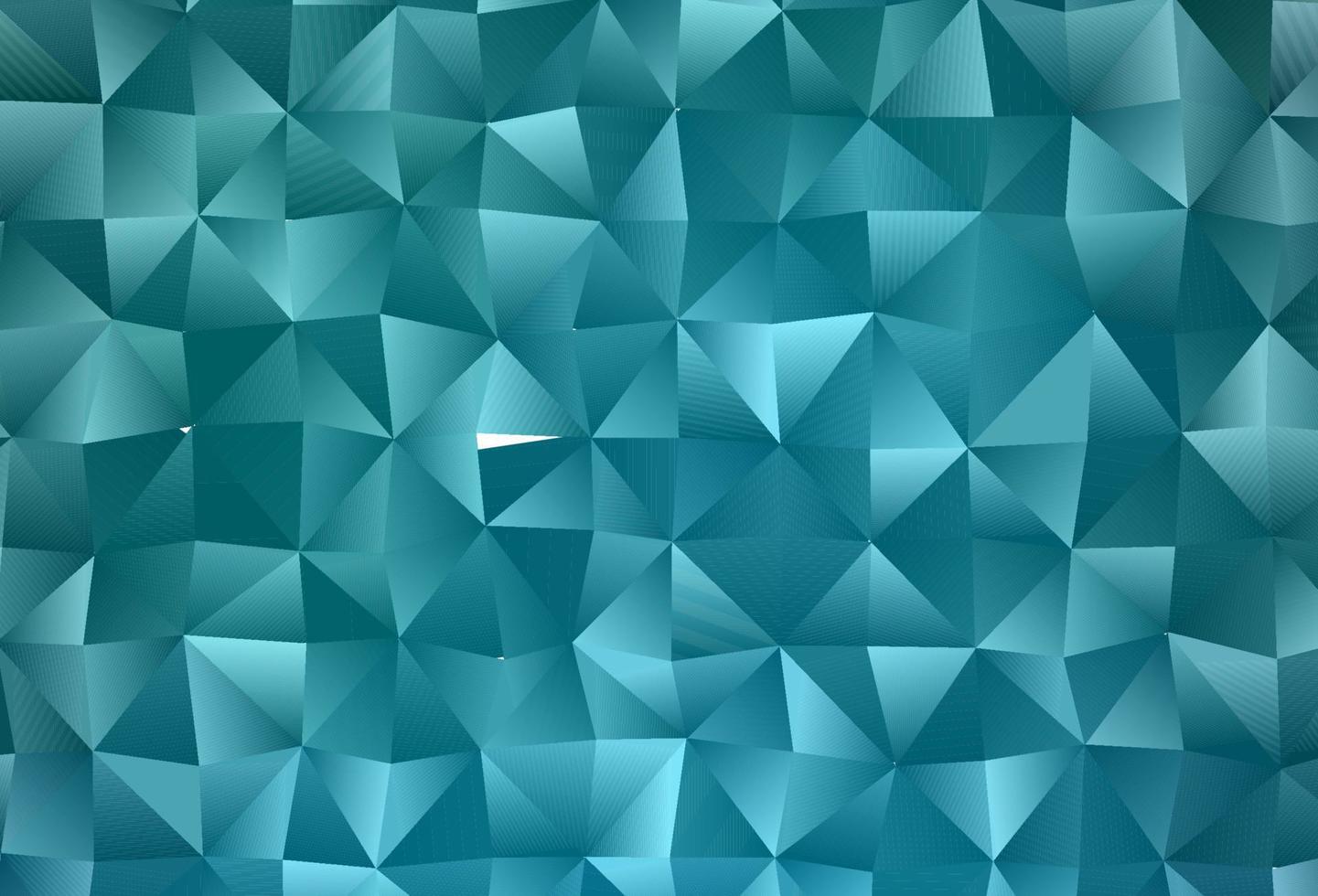 Dark BLUE vector polygonal template.