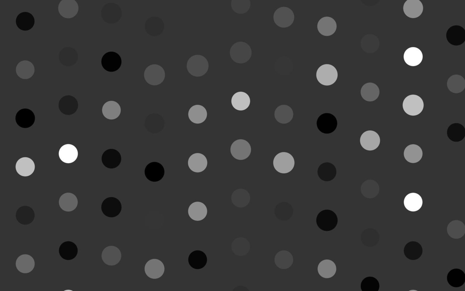Dark Silver, Gray vector pattern with spheres.
