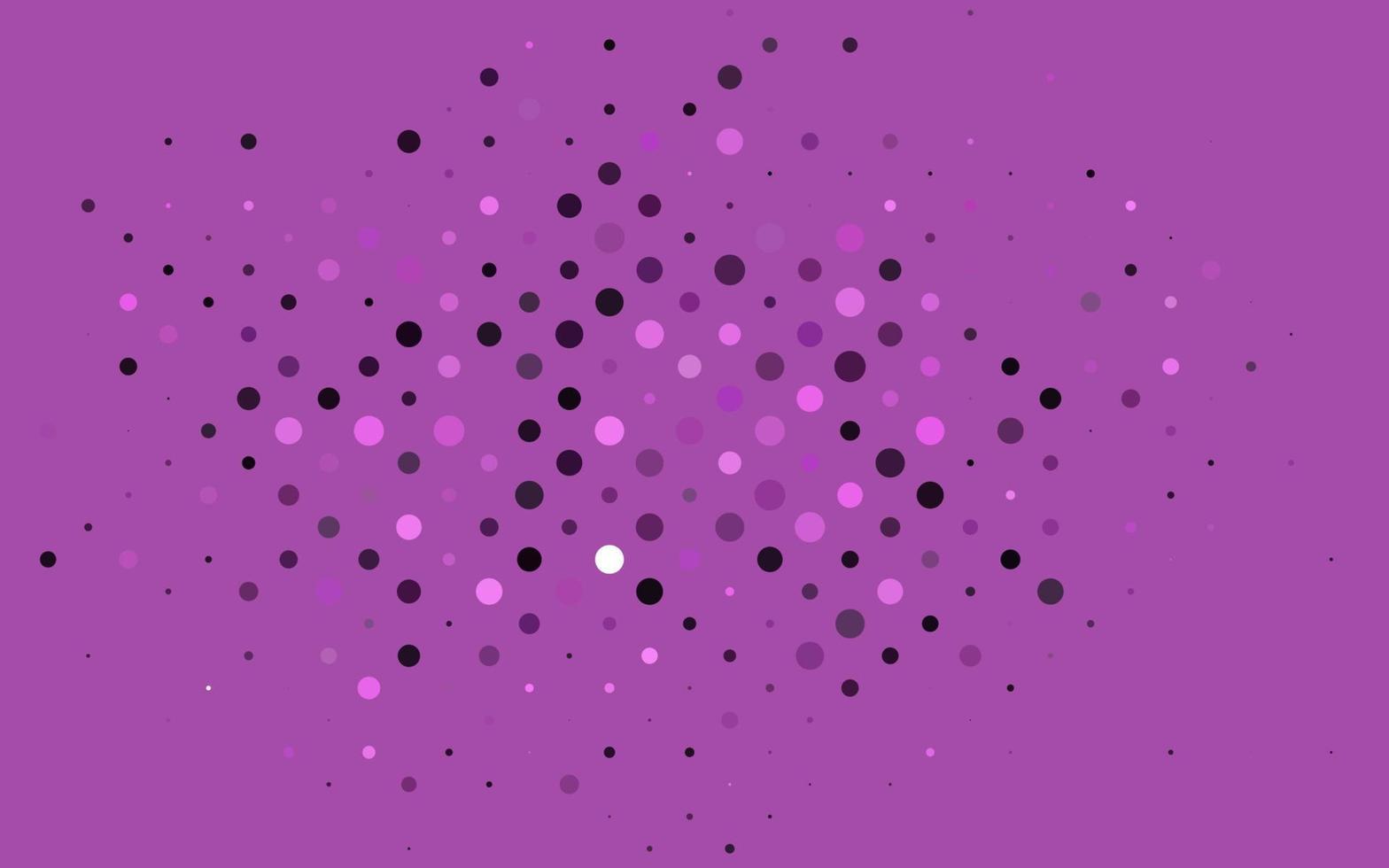 textura de vector púrpura claro con discos.