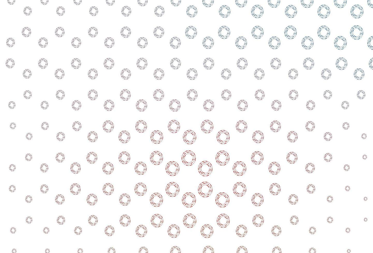 Light blue, red vector backdrop with dots.
