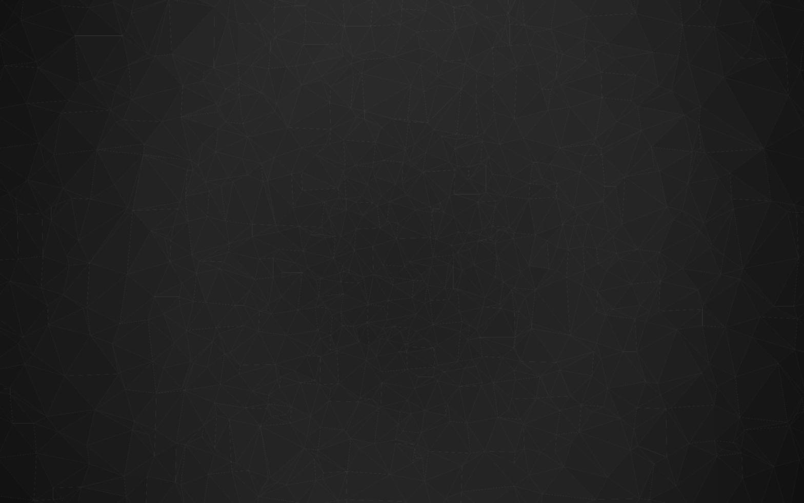 Dark Silver, Gray vector polygonal background.