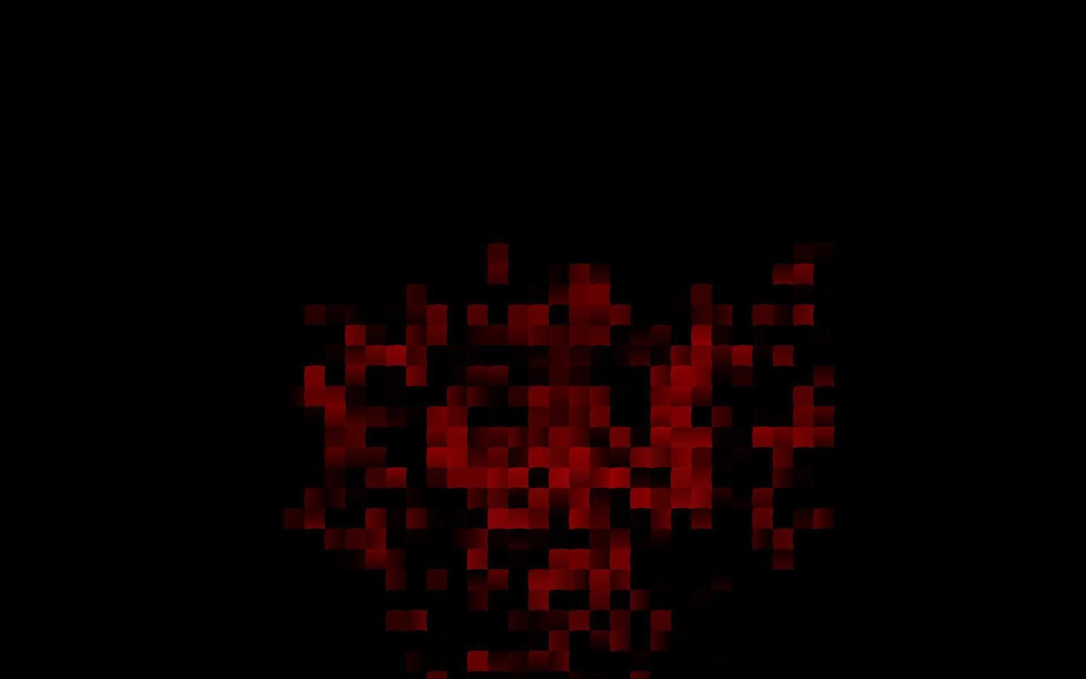 Fondo de vector rojo oscuro con rectángulos.