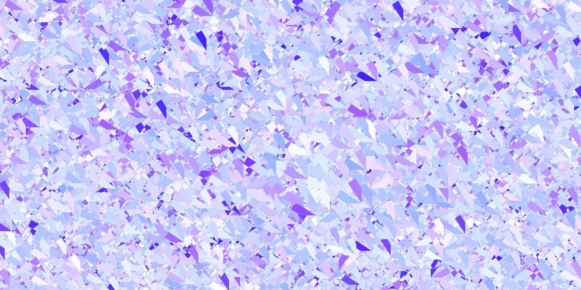 patrón de vector púrpura oscuro con formas poligonales.