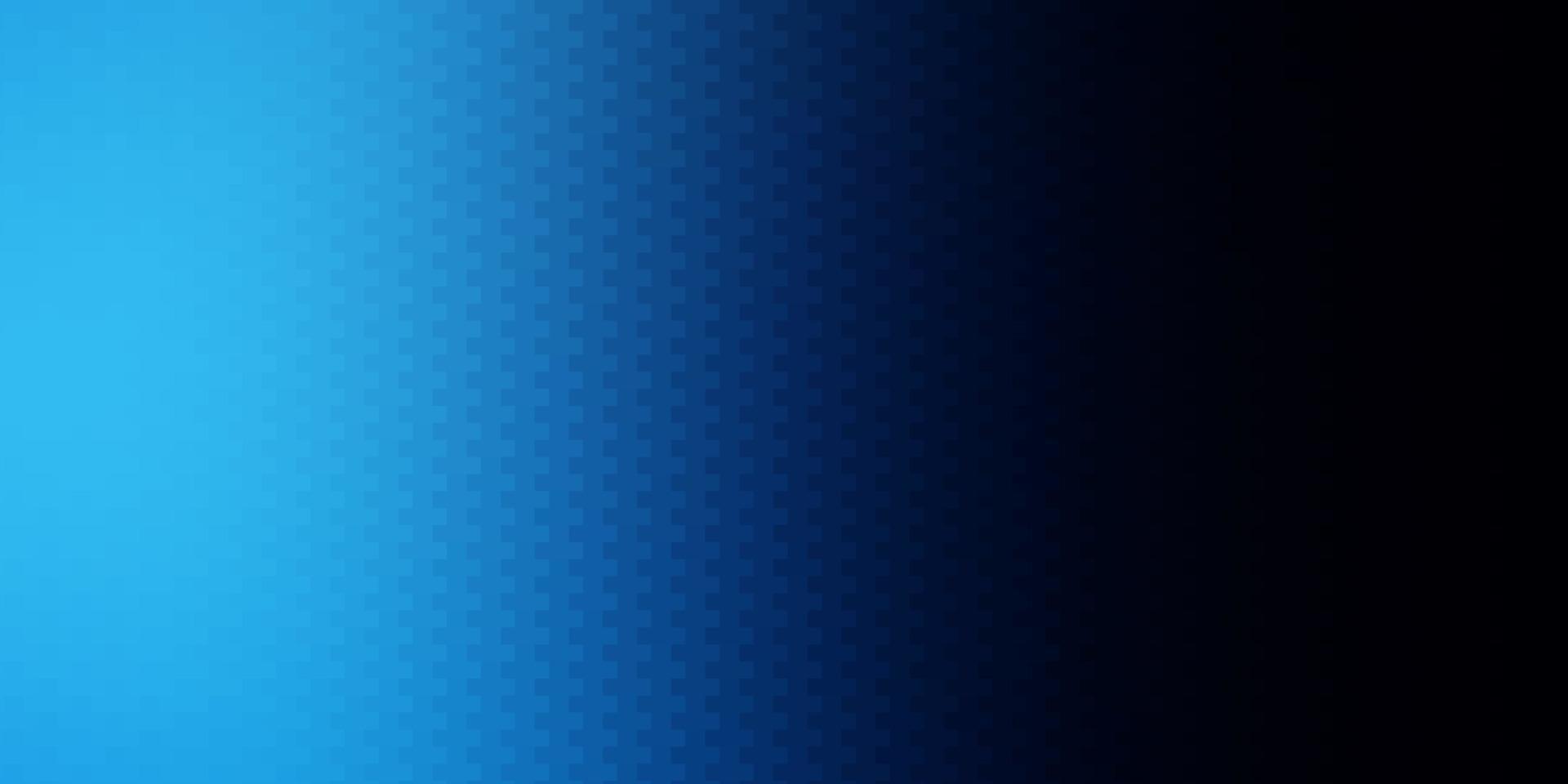 Dark BLUE vector background with rectangles.