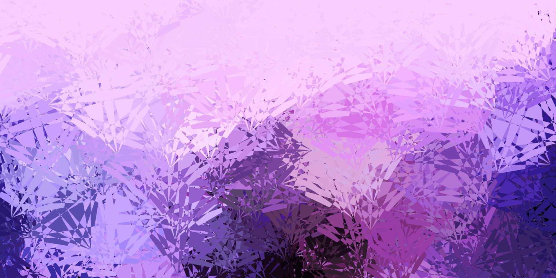Dark Purple vector background with polygonal forms. 17174546 Vector Art